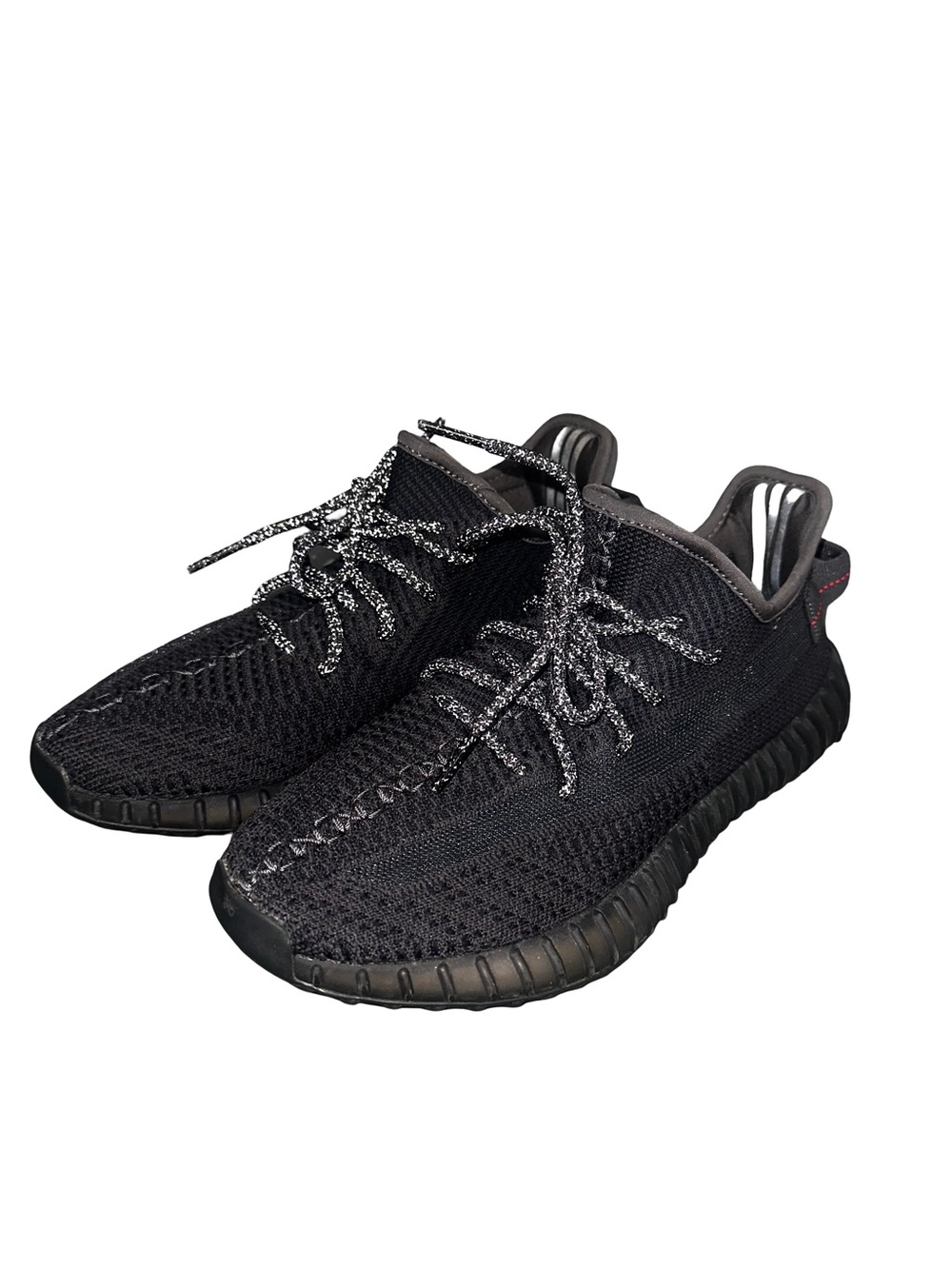 adidas Yeezy Boost 350 V2 Black Non-Reflective FU9006 Mens 8.5 US / UK 8